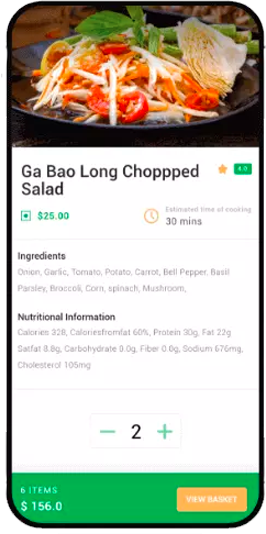 food delivery customer app