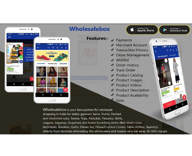 WholeSalebox App