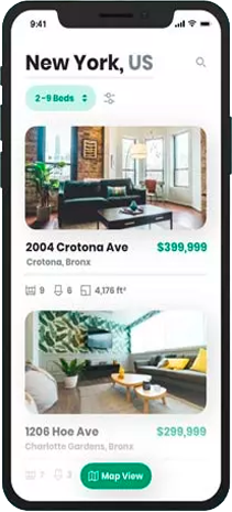 real estate mobile app
